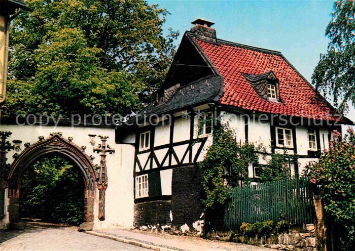 GOSLAR Harz Niedersachsen Tor Altes Torhaus Kloster Frankenberg