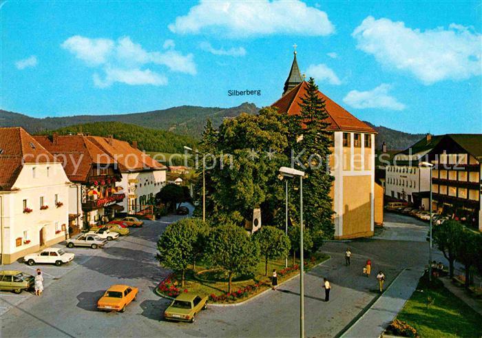 Bodenmais Marktplatz Silberberg