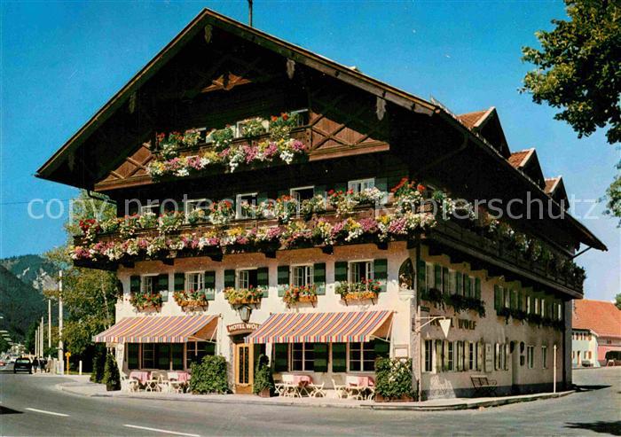 OBERAMMERGAU Bayern Hotel Wolf