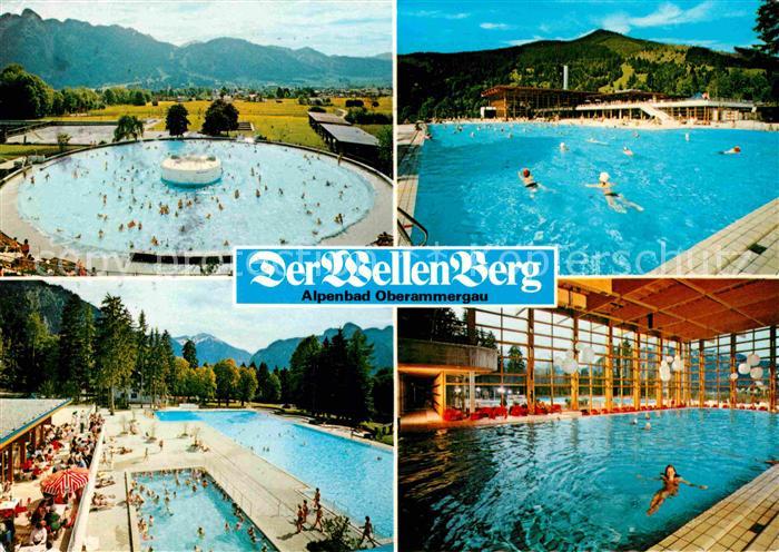 OBERAMMERGAU Bayern Wellenberg Alpenbad