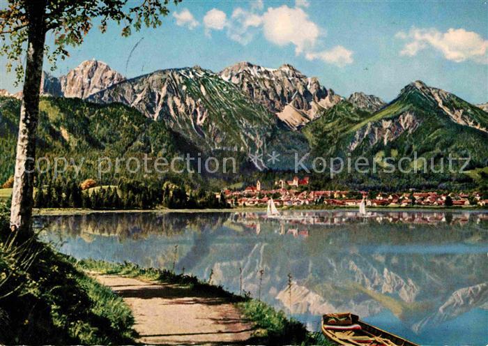 Fuessen Allgaeu Forggensee Koellespitze Schlicke Vilser Kegel