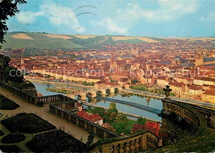 WueRZBURG Bayern Burggaststaette Festung Marienberg