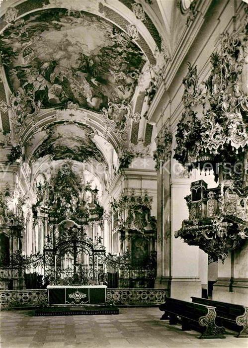 Amorbach Miltenberg Kanzel Gitter Chor