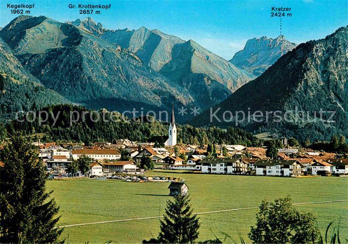 Oberstdorf Kegelkopf Gr. Krottenkopf Kratzer