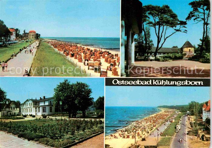 Kuehlungsborn Ostseebad Strand Promenade