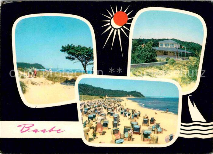 Baabe Ostseebad Ruegen Duenenweg Strandhale Am Strand