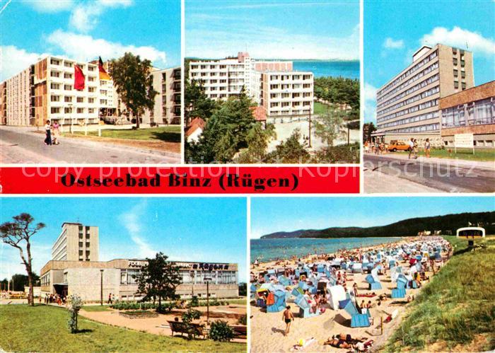 Binz Ruegen FDGB Erholungsheim Rugard Stubbenkammer Arkona