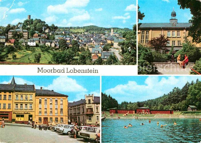 Lobenstein Bad Burg Kulturhaus Markt Waldbad