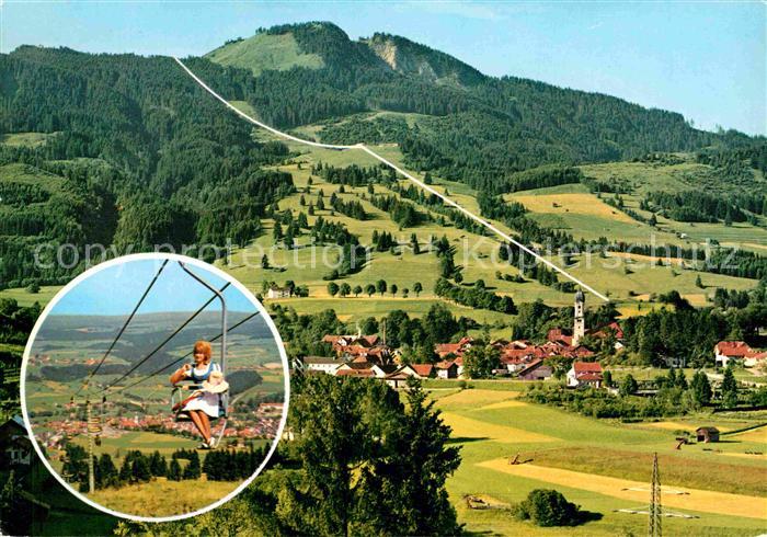 Nesselwang Allgaeu Bayern Sesselbahn