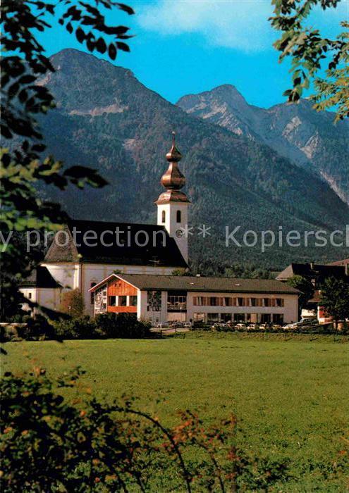 Inzell Traunstein Bayern Haus des Gastes Pfarrkirche Rauschberg