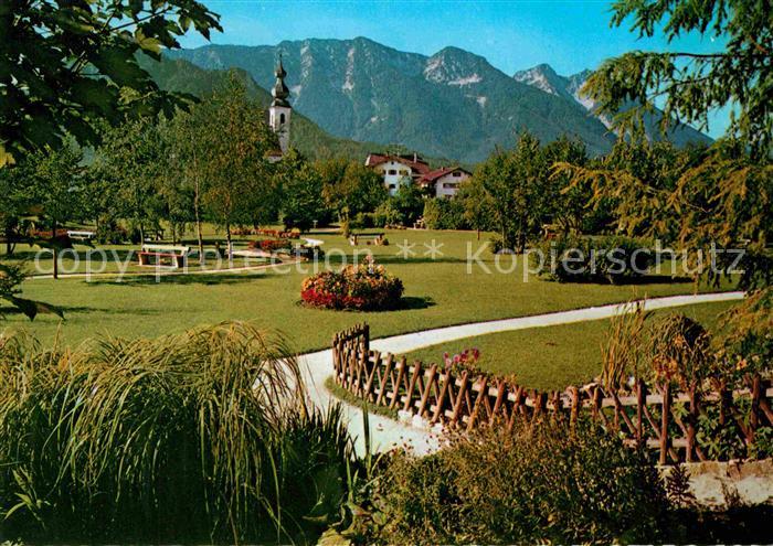Inzell Traunstein Bayern Kurpark Rauschberg