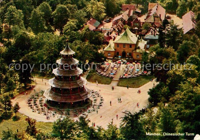 Muenchen Bayern Chinesischer Turm