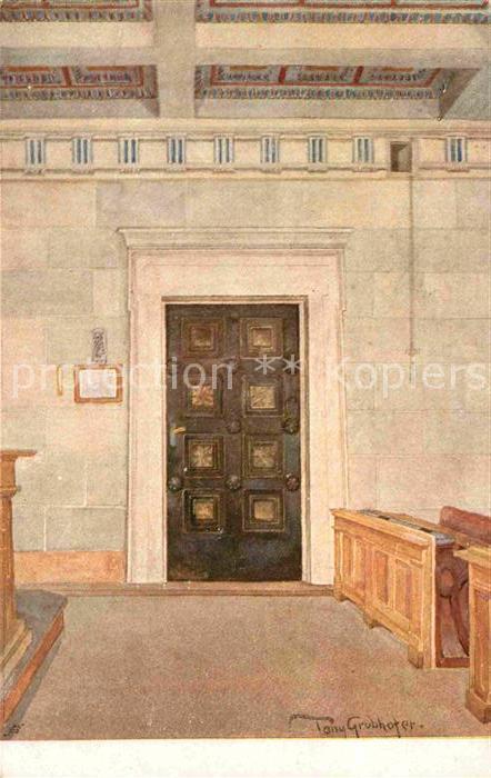 Berndorf Niederoesterreich AT Schule Lehrzimmer im dorischen Stile vor Christus