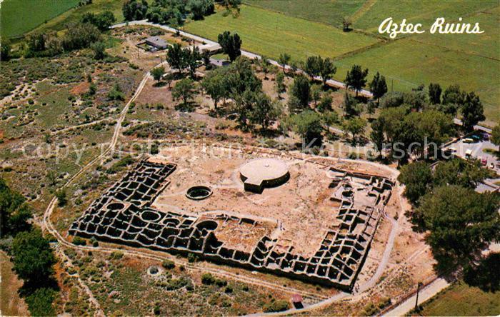 Aztec Fliegeraufnahme Ruinen