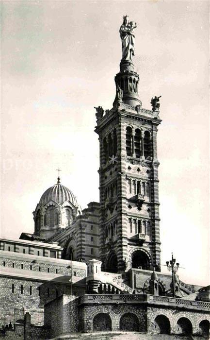 Marseille Bouches-du-Rhone Basilique de Notre Dame