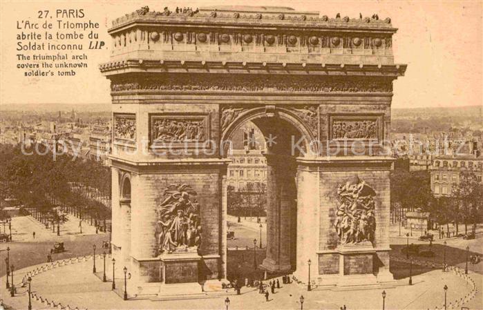 Paris L Arc de Triomphe