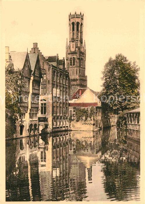 BRUGGE Bruges Belgie Halletoren