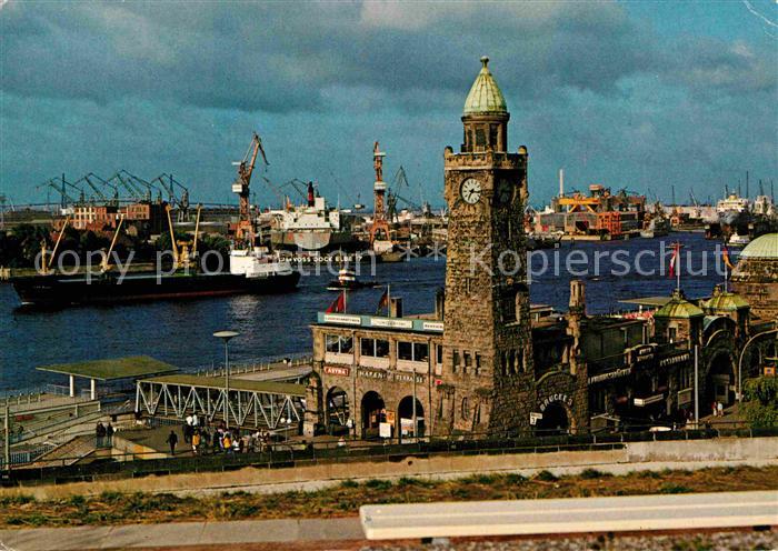 HAMBURG  CITY St. Pauli Landungsbruecken