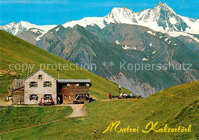 Matrei Osttirol Kalsertoerl mit Grossglockner