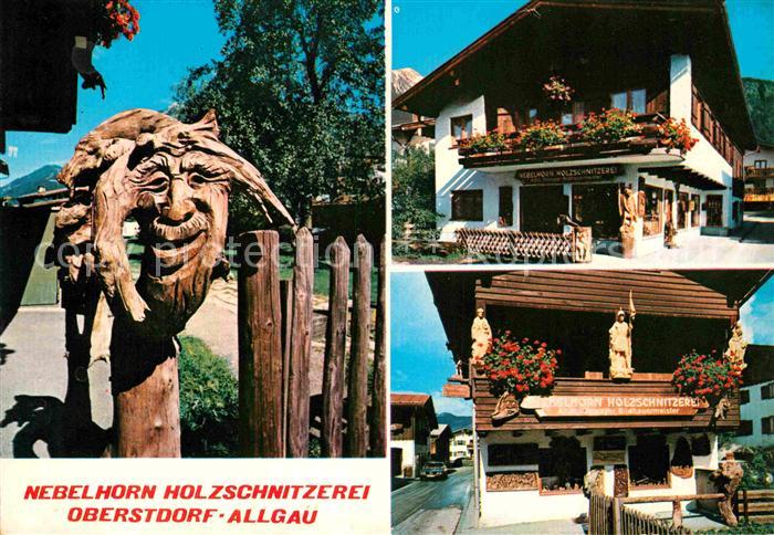Oberstdorf Nebelhorn Holzschnitzerei Alois Ohmayer