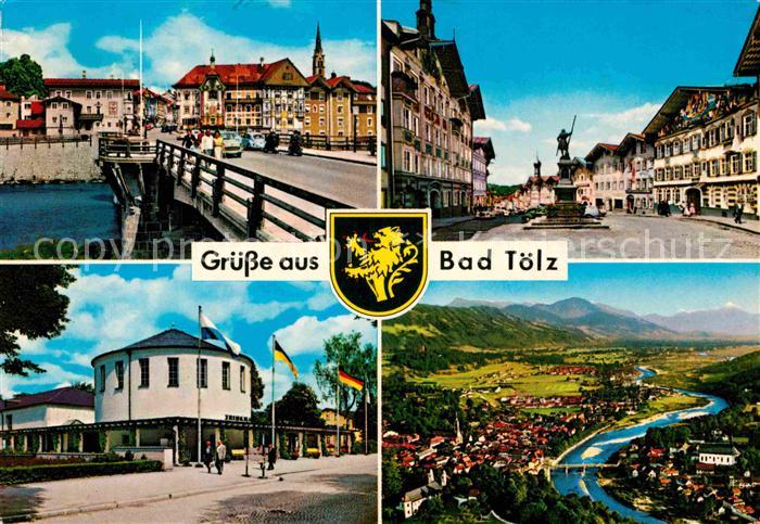 Bad Toelz Fliegeraufnahme Ortspartien