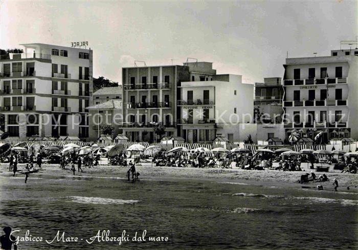 Gabicce Mare Alberghi dal mare