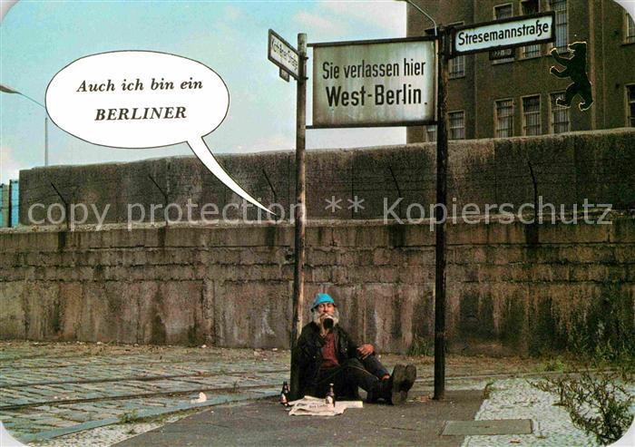 BERLIN  CITY Stresemannstrasse Bettler
