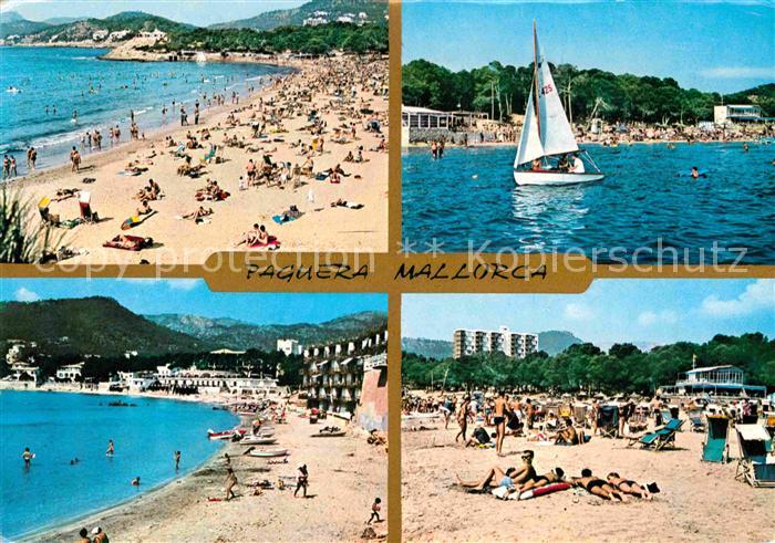 Paguera Mallorca Islas Baleares Strandleben