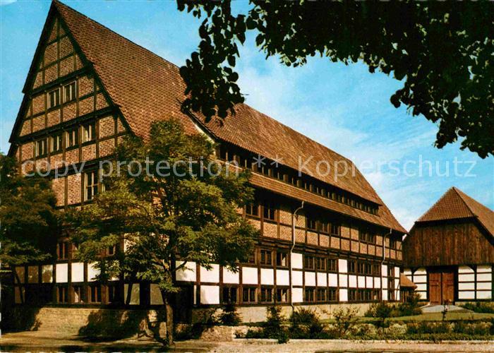 Detmold Heimathaeuser des Lippischen Landesmuseums am Burggraben