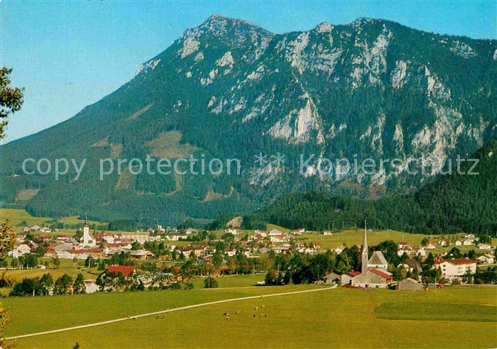 Inzell Traunstein Bayern Niederachen mit Gamskogel und Staufen