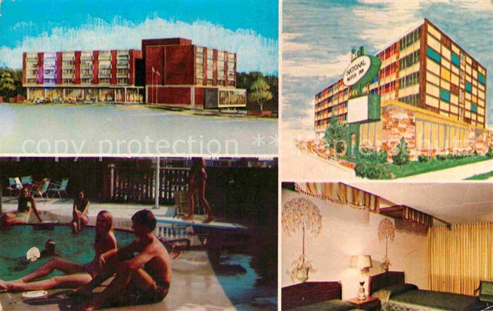 New Orleans Louisiana National Motor Inn Hotel
