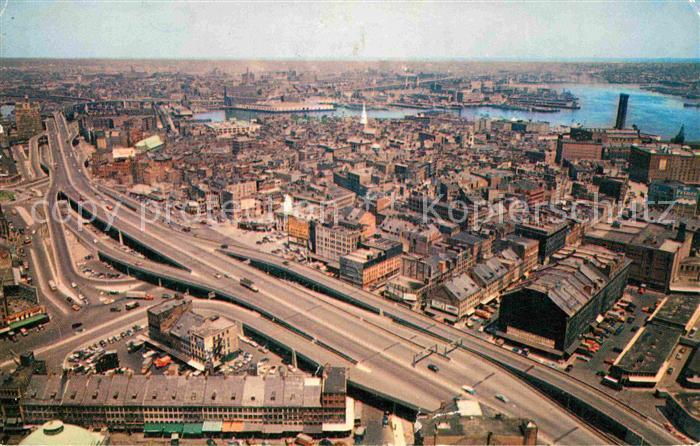 Boston Massachusetts Panorama Highway