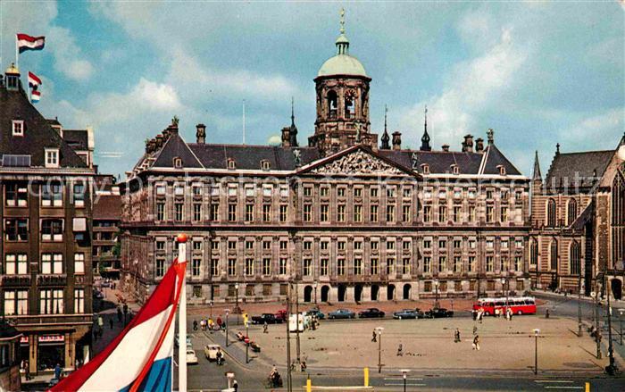 Amsterdam Niederlande Koenigliches Schloss Dam