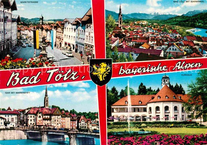 Bad Toelz Isar Marienstift Marktstrasse Isarwinkel Kurhaus