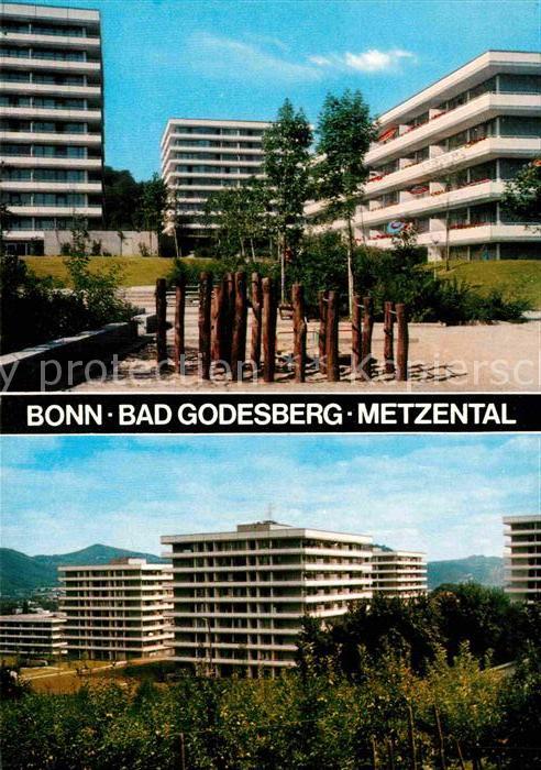 Bonn Rhein Godesberg Metzental Hochhaeuser