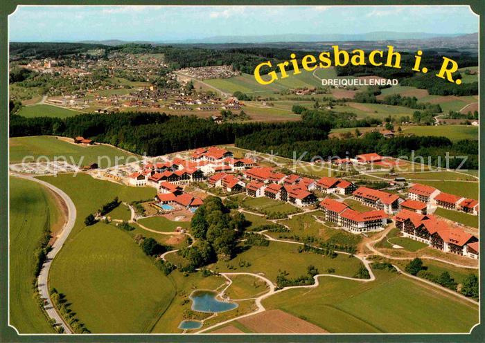 Griesbach Rottal Dreiquellenbad Luftaufnahme