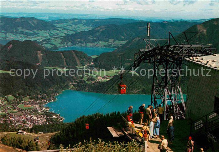 St Gilgen Wolfgangsee Seilbahn Zwoelferhorn