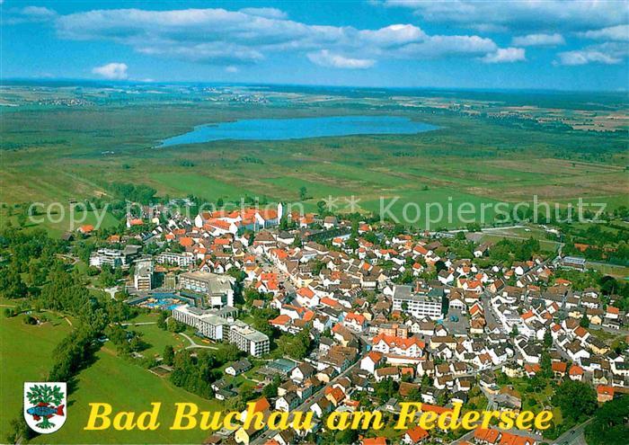 Bad Buchau Federsee Luftaufnahme