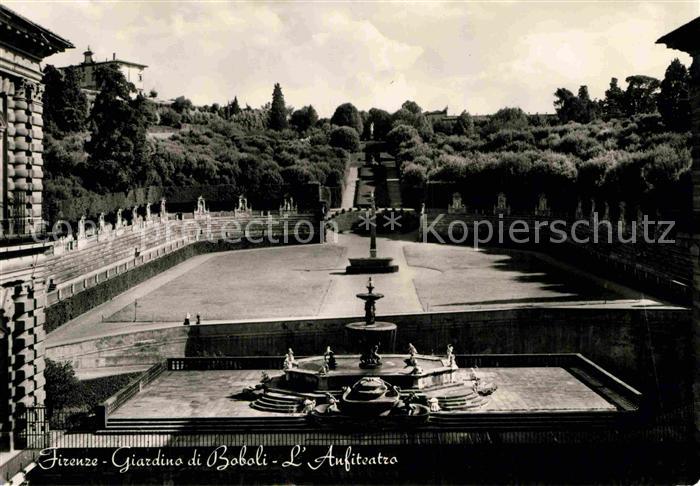 Firenze Florenz Giardino di Boboli Amphitheater