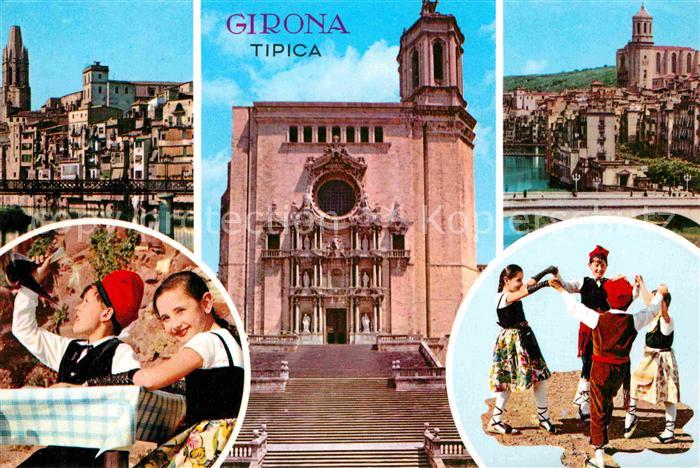 Girona Folkloregruppe Stadtansichten