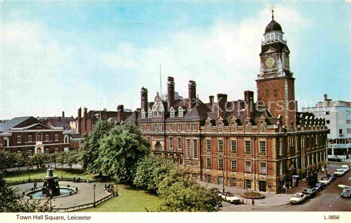 Leicester United Kingdom Town Hall Square