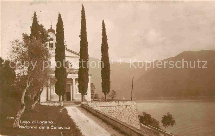 Lago di Lugano TI Madonna della Caravina