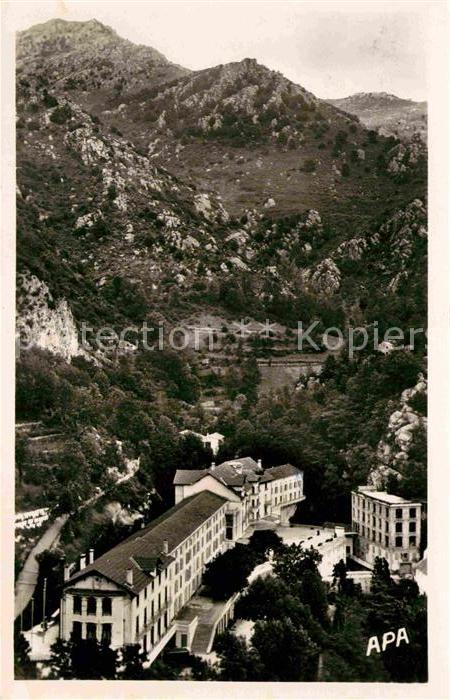 Prats de Mollo Fliegeraufnahme Thermal de la Preste