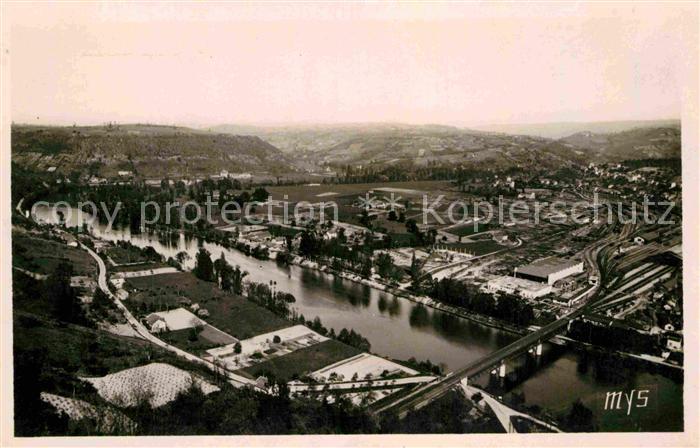 Capdenac-Gare Fliegeraufnahme