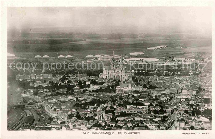 Chartres 28 Fliegeraufnahme