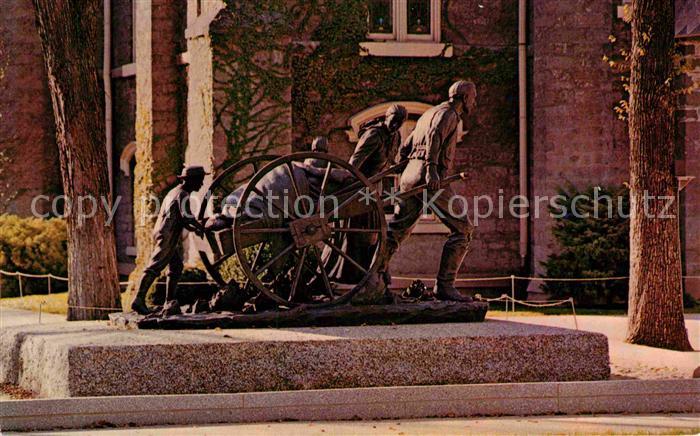 Salt Lake City Monument to Mormon Pioneers in Temple Square