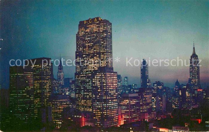 New York City Midtown Manhattan skyline