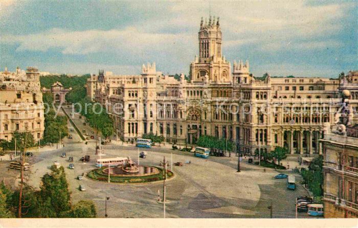 Madrid Spain Cibeles y Casa de Correos