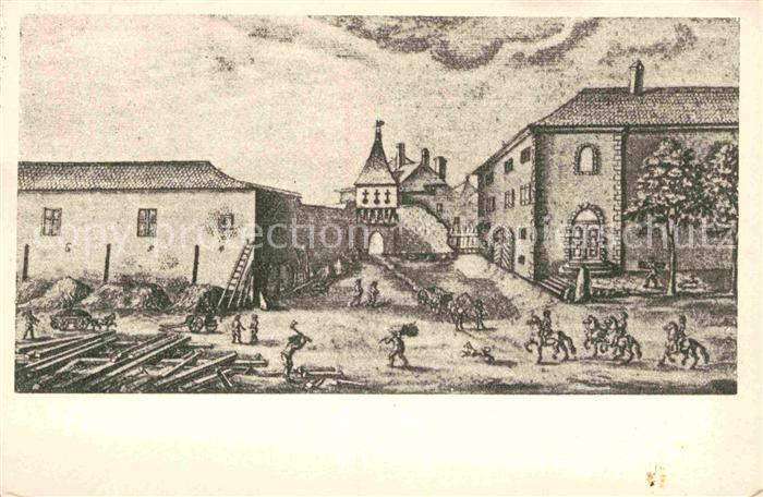 Saint Maurice sur Loire La Porte Kuenstlerkarte