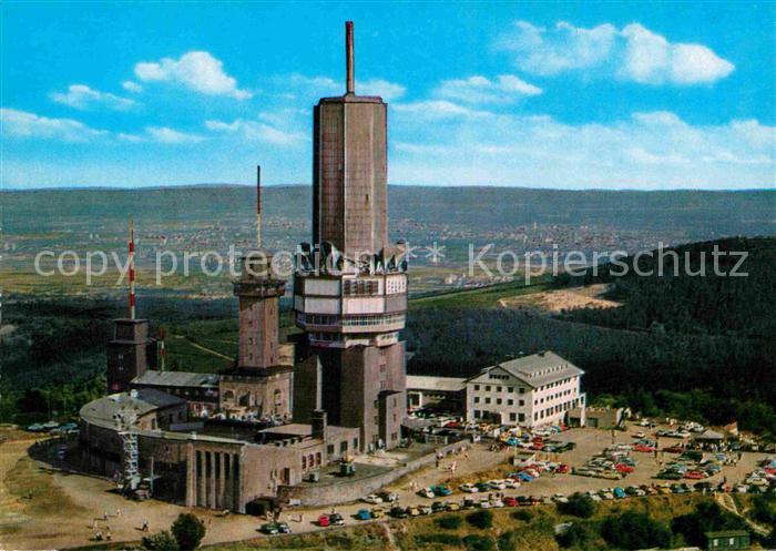 Feldberg Taunus Fliegeraufnahme Sendetuerm